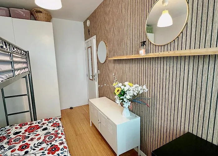 Privatunterkunft 3 Personnes Avec Salle De Bain Privee Proche Gare Du Midi