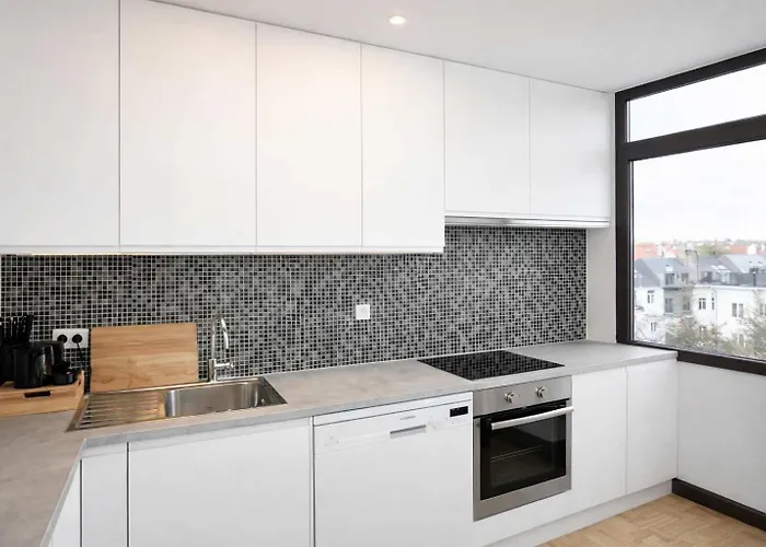 Avenue Louise Skyline View