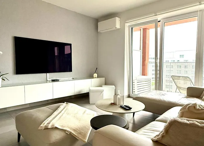 דירה Cosy And Modern 1bed Near Gare Du Midi Dox