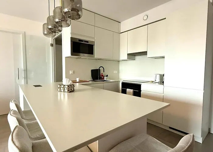 דירה Cosy And Modern 1bed Near Gare Du Midi Dox *