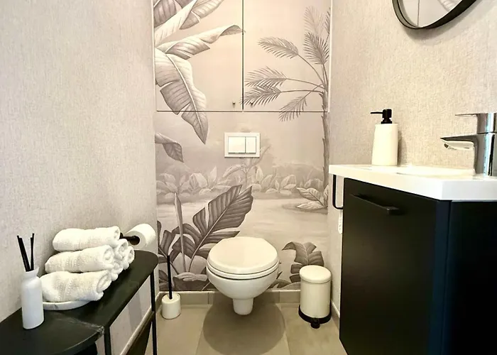 Cosy And Modern 1bed Near Gare Du Midi Dox דירה בריסל