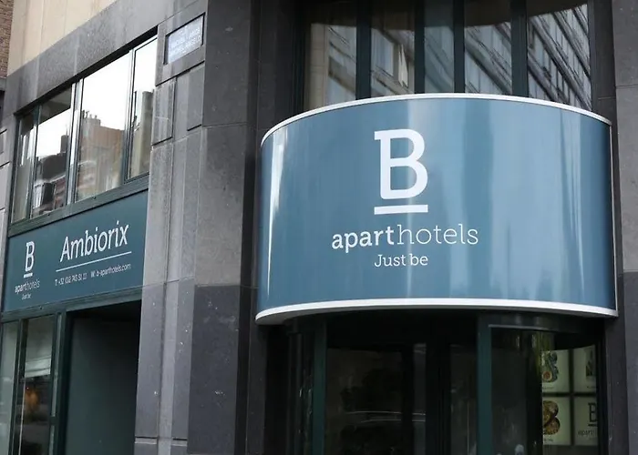 Lägenhetshotell B-aparthotel Ambiorix Bryssel