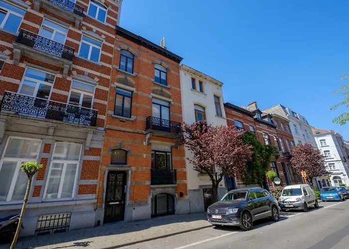 1bd With Garden Brugmann Area Apartment *