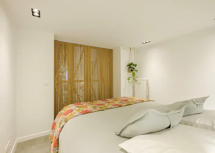 1bd With Garden Brugmann Area Apartment *