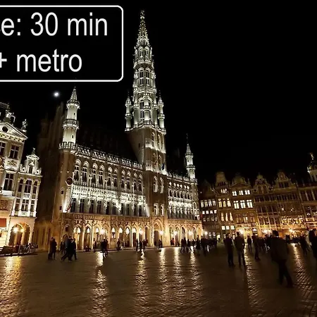 Апартаменты Furnished - Bright, Modern In Brussels, 15 Minutes Walk From The Atomium Брюссель