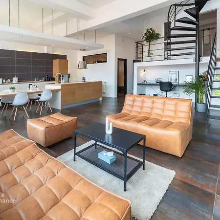 Loft Spacieux Et Moderne Apartman Brüsszel