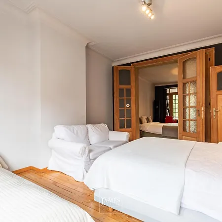 公寓 Rez/duplex 3 Ch Et Jardin 布鲁塞尔