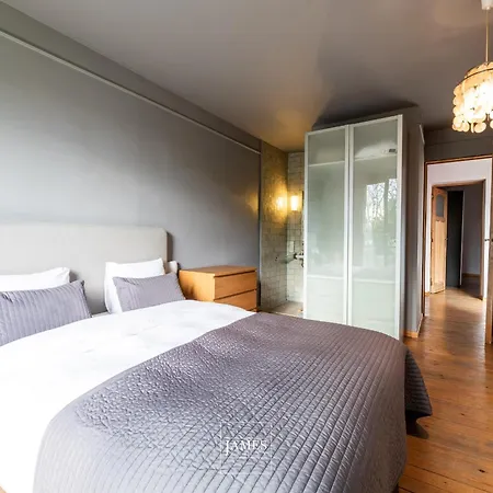 公寓 Rez/duplex 3 Ch Et Jardin 布鲁塞尔