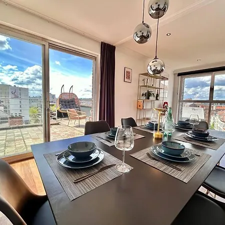 Apartamento Luxurious Panoramic Penthouse In The Heart Of Bxl