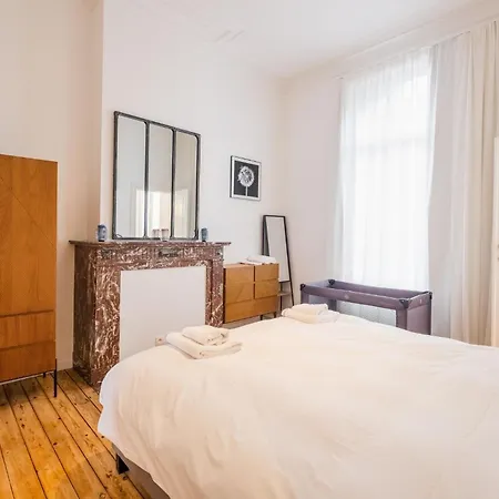 Floor New Duplex Stunning View In Trendy St Gilles Apartament