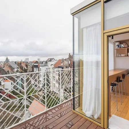 Floor New Duplex Stunning View In Trendy St Gilles Apartament Bruksela