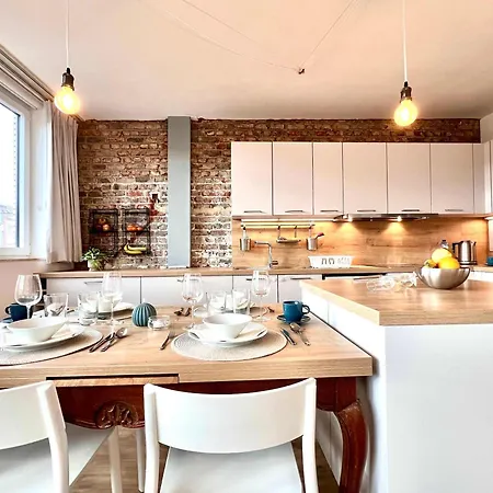 Apartman Bright & Stylish In Nature Brüsszel