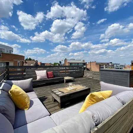 2 Avec Rooftop Suspendu Au Cimetiere D'ixelles 公寓