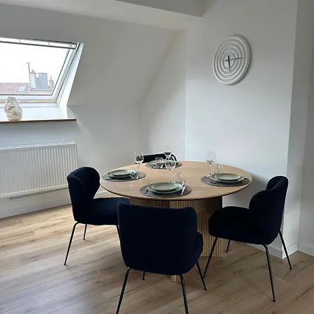 3- Duplex Lumineux Au Coeur D'ixelles شقة