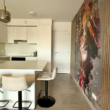 Cosy Flat For 2pers 5 Min From Gare Du Midi By Transport Апартаменты