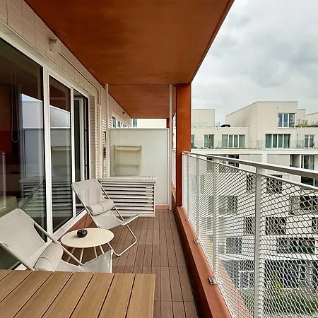 Апартаменты Cosy Flat For 2pers 5 Min From Gare Du Midi By Transport Брюссель