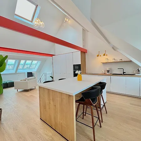 Duplex Design&élégant Au Coeur De