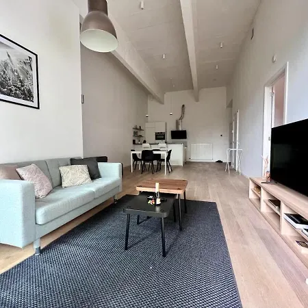Apartment Bright Modern Loft In For 4 Brüssel