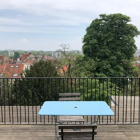 Penthouse In A Family House Brussels