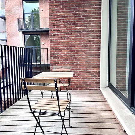 Bright Modern Loft In For 4 Apartment Brüssel