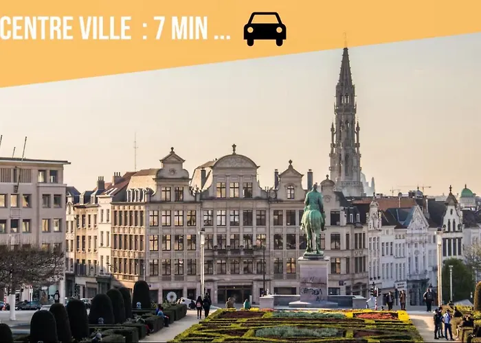 Le Refuge Historique Wifi - Parking - Confort * 布鲁塞尔