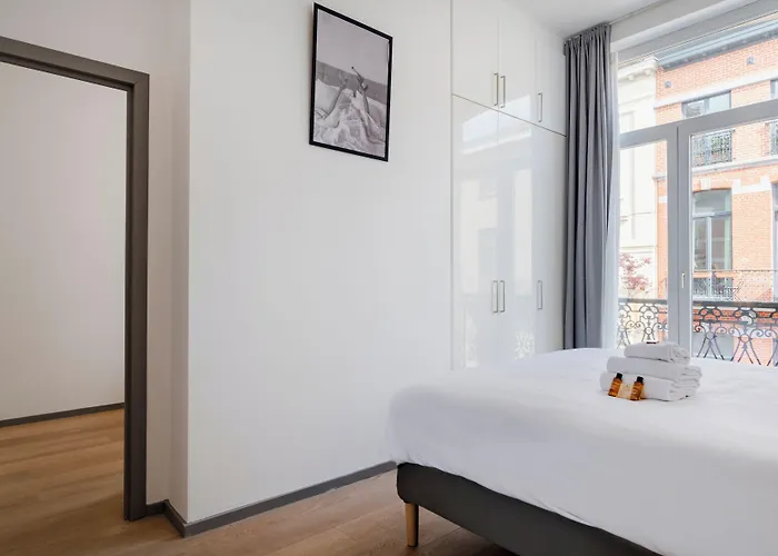 Flagey Elegant Apartman Brüsszel