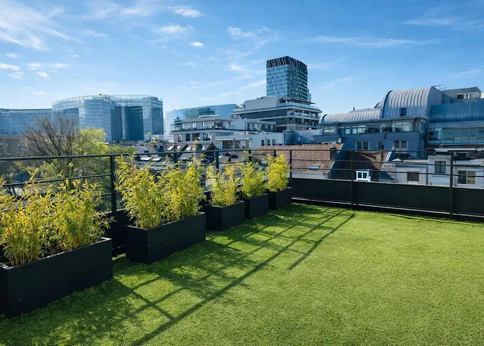Stylish Penthouse In Bxl With 2 Panoramic Terraces * Brusel
