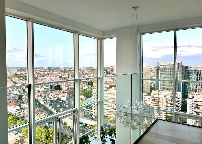 Luxury Skyline Penthouse In 220 M2 Of Elegance 4* Brüssel