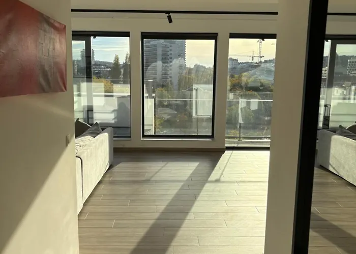 Penthouse Avec Vue Imprenable Sur Διαμέρισμα Βρυξέλλες