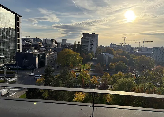 Lägenhet Penthouse Avec Vue Imprenable Sur Bryssel