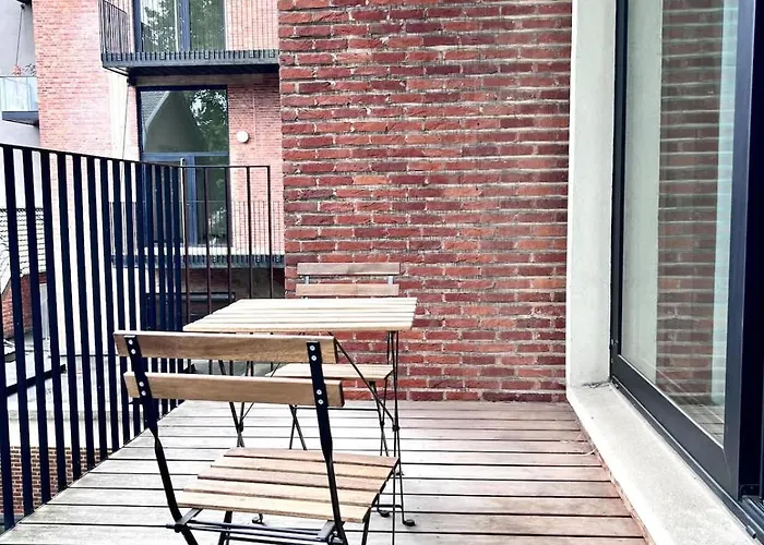 Bright Modern Loft In For 4 公寓 布鲁塞尔