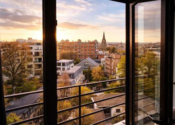 Avenue Louise Skyline View Apartament