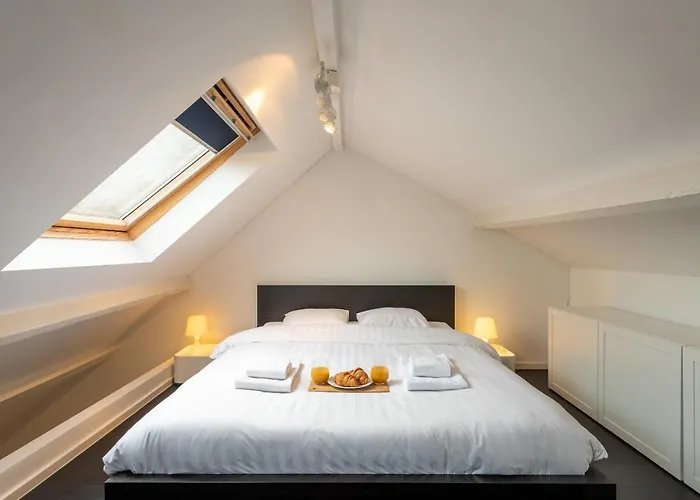 Flagey Penthouse Duplex Lägenhet *