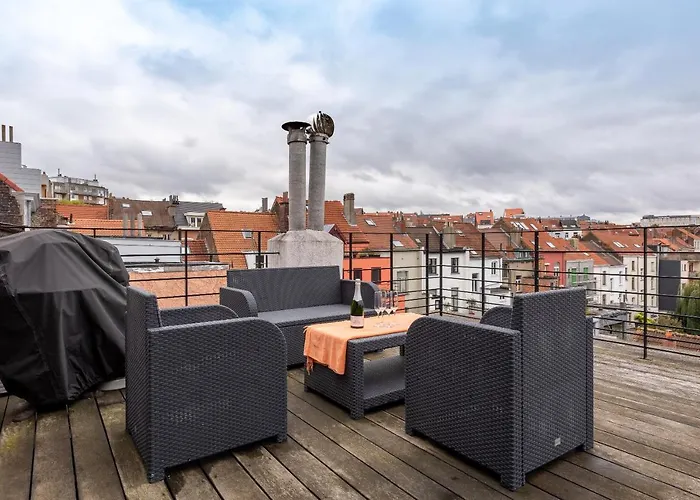 Flagey Penthouse Duplex Bryssel