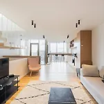 아파트 Floor New Duplex Stunning View In Trendy St Gilles