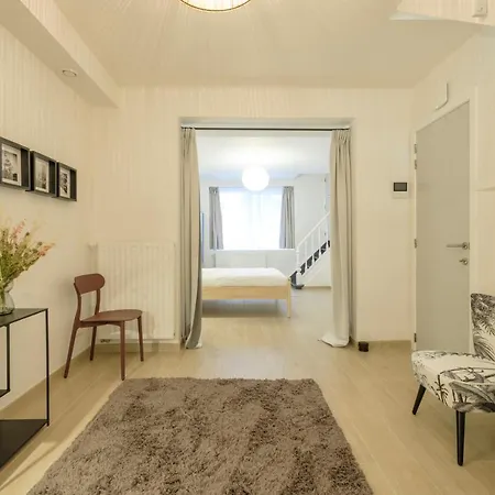 Nice 3 Bedrooms Duplex Between Kanal & Tour & Taxis شقة بروكسل