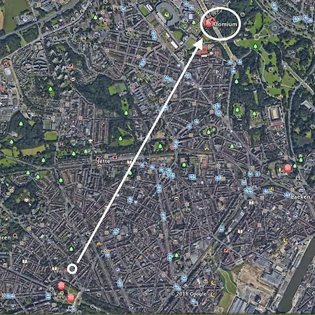 Bel Appart Entre L'atomium Et Le Centre Ville Appartamento *