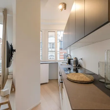 Apartman Ravissant Avec Balcon Proche Abbaye De La Cambre Et Avenue Louise Brüsszel