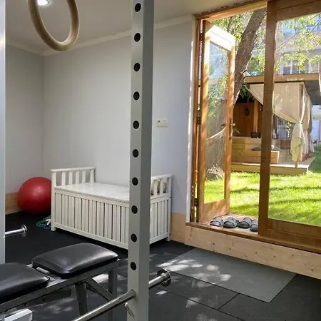 Superbe Avec Jardin, Sauna Et Jacuzzi Apartament