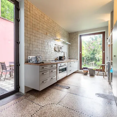 Rez/duplex 3 Ch Et Jardin アパート ブリュッセル