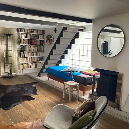 아파트 Le Loft Des Artistes 브뤼셀