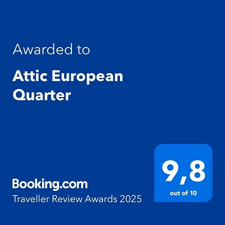 Attic European Quarter شقة