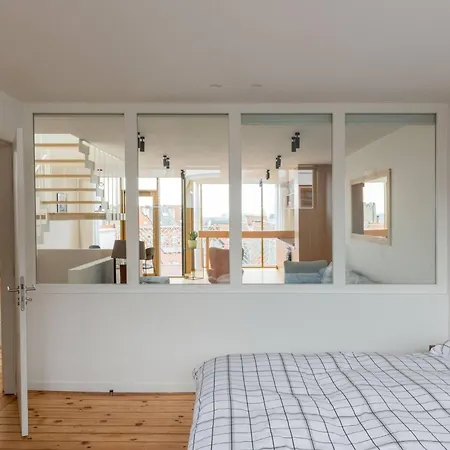 아파트 Floor New Duplex Stunning View In Trendy St Gilles