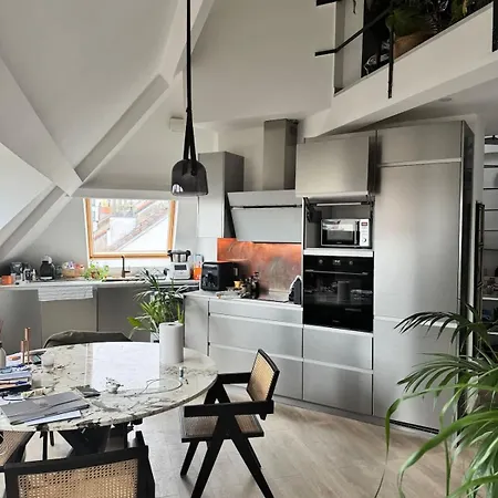 Apartment Modern Loft Near Eu Institutions