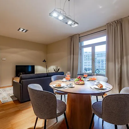 Modern 1br In The Heart Of The European Quarter Brüsszel