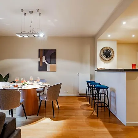 Apartman Modern 1br In The Heart Of The European Quarter Brüsszel