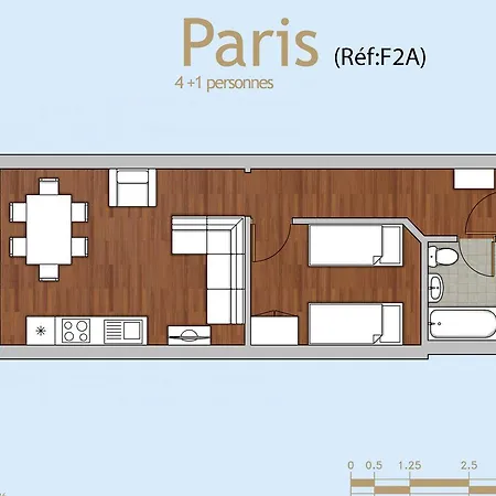 Lejlighed Center Apartements Fourche *
