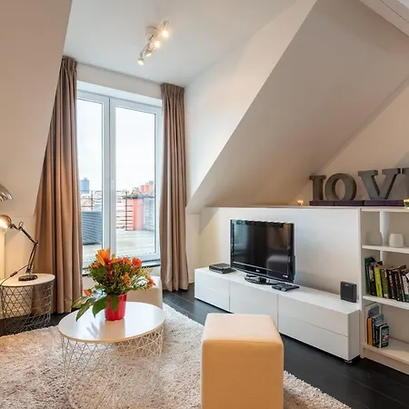 Flagey Penthouse Duplex 브뤼셀