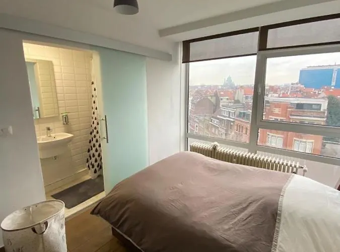 By Night Panoramic For 2 * بروكسل