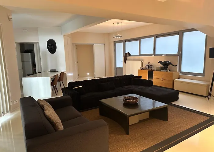 Beautiful Loft In The Center Of Apartmán Brusel